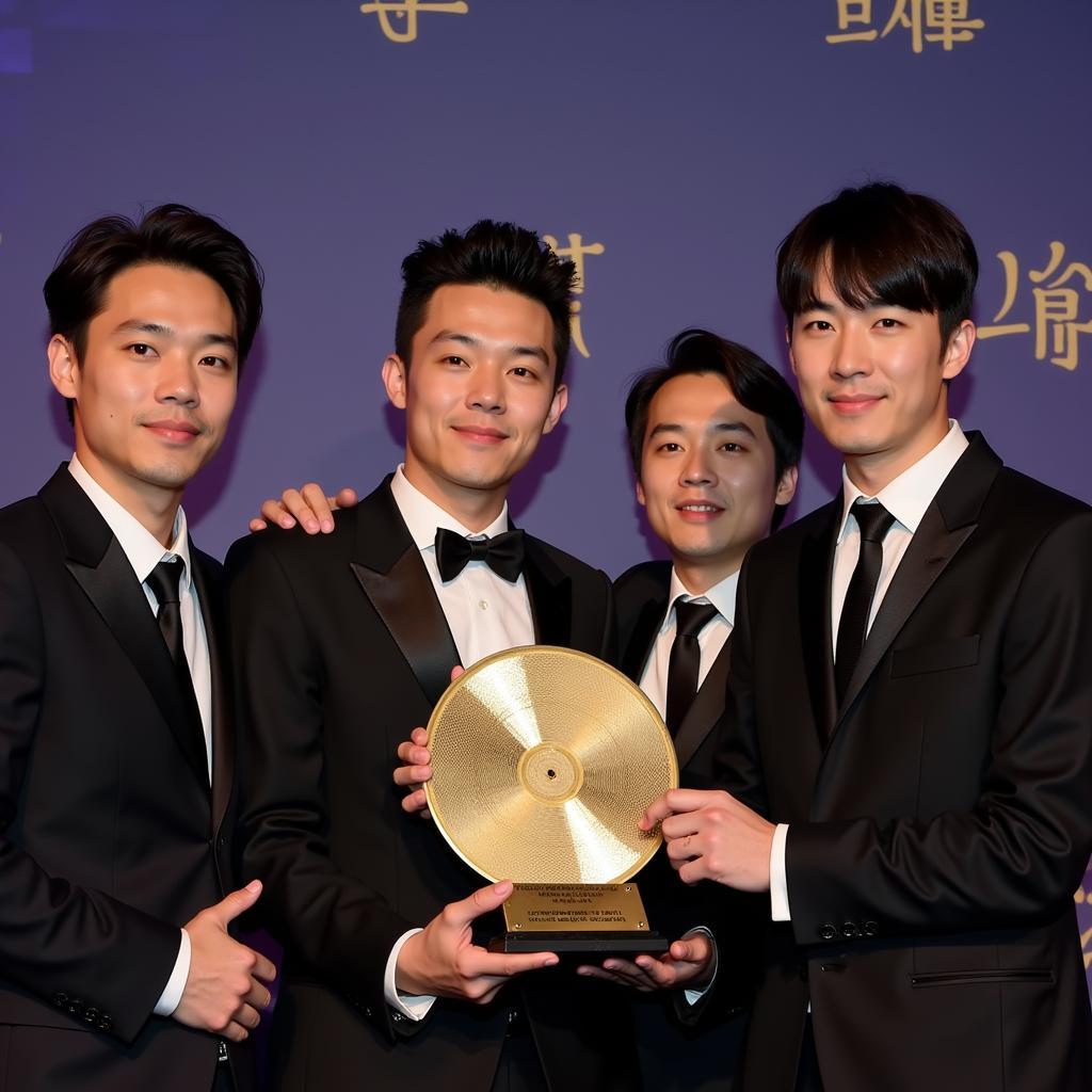 2PM nhận giải thưởng Golden Disk