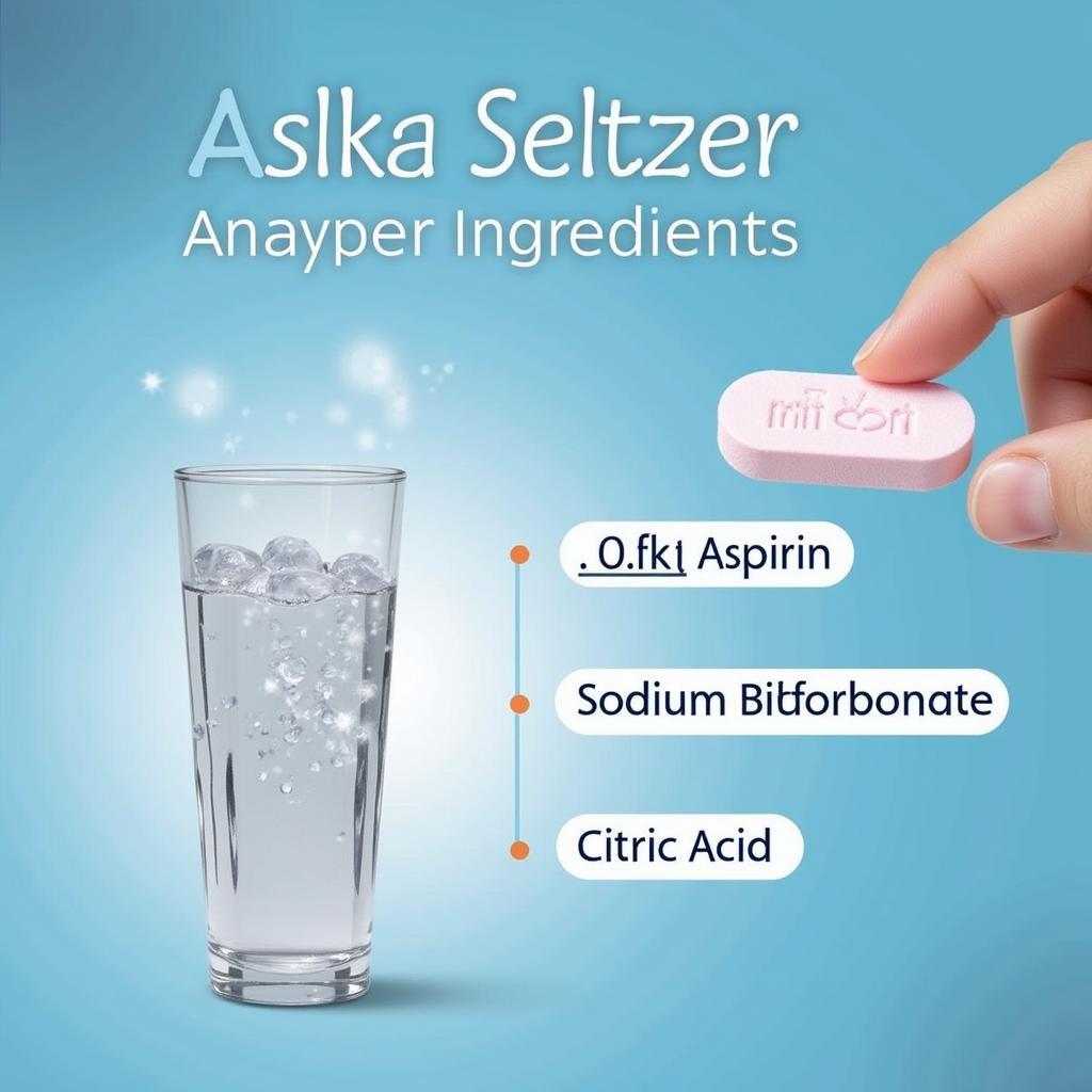 Alka Seltzer Thành Phần