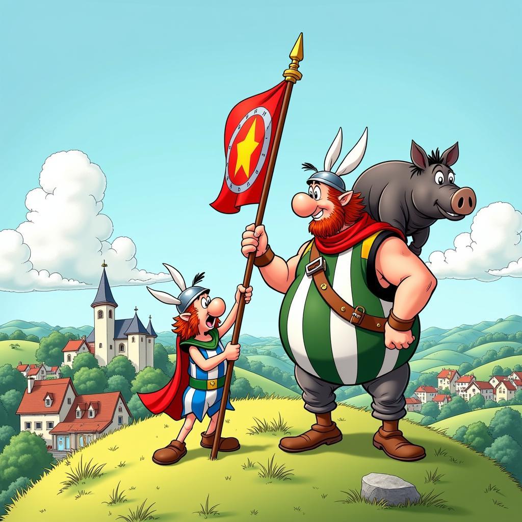 Astérix và Obélix giải cứu nước Anh