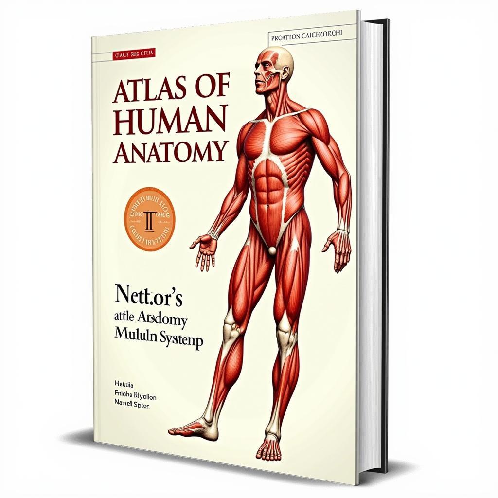 Trang bìa Atlas Giải Phẫu Người Netter bản PDF