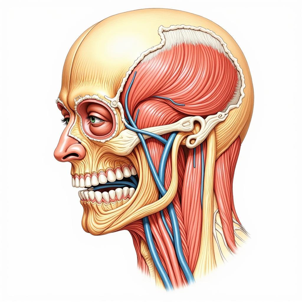 Atlas Giải Phẫu Người Rohen & Yokochi Bản Tiếng Việt: Giải Phẫu Đầu Mặt