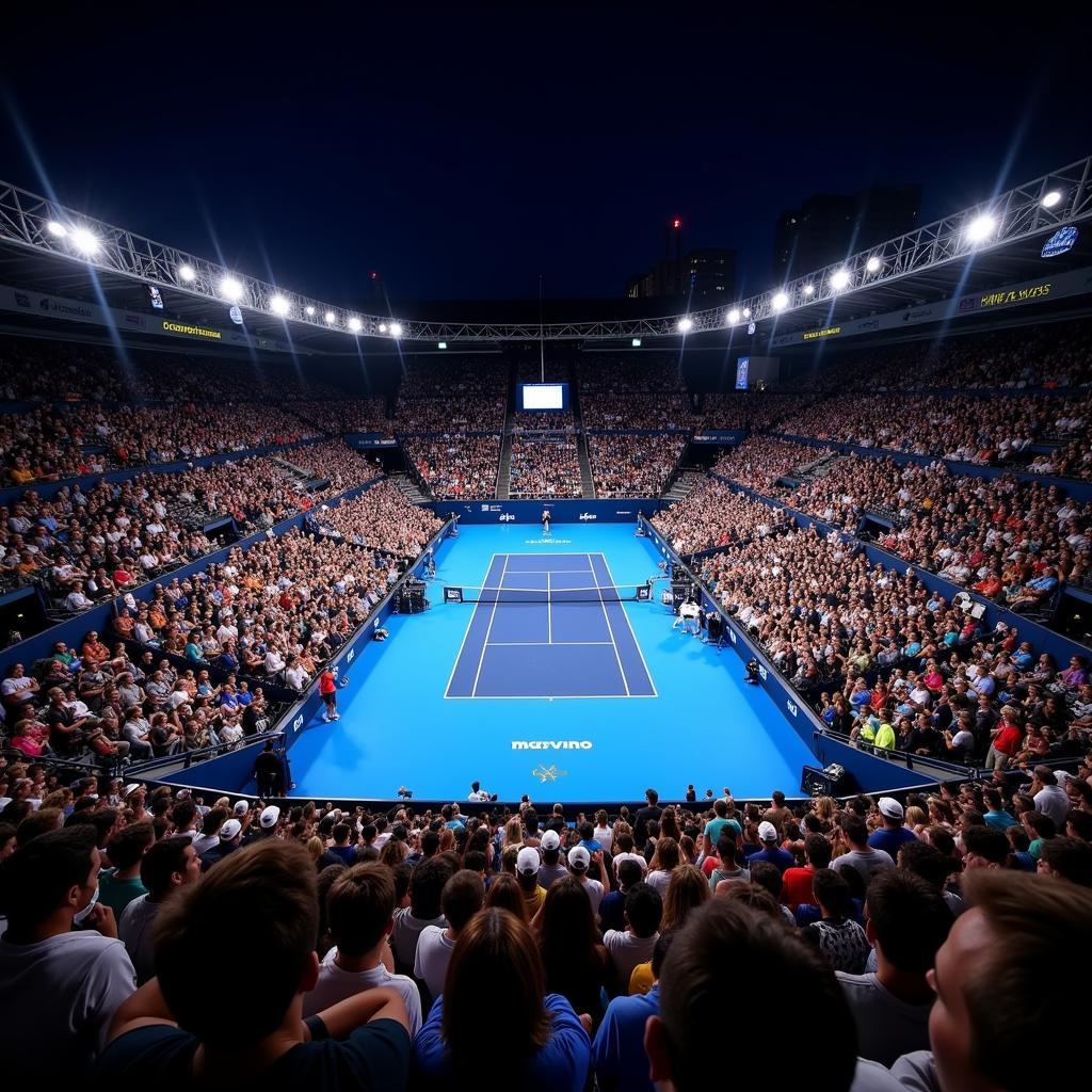 Khán giả cuồng nhiệt tại Australian Open