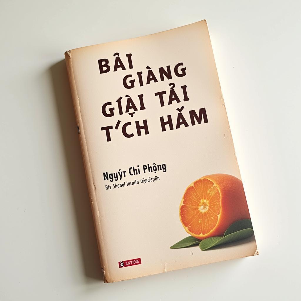 Bài giảng giải tích hàm Nguyễn Chi Phương