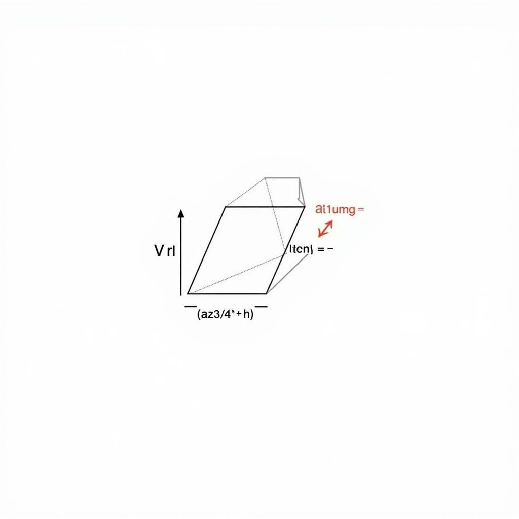 Bài tập tính thể tích khối lăng trụ tam giác đều