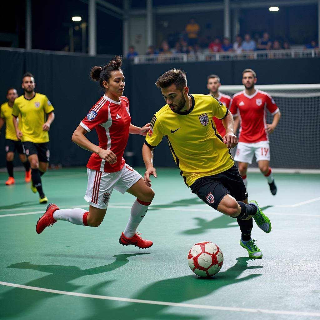 Pha ghi bàn đẹp mắt tại Giải Futsal VFL 2018