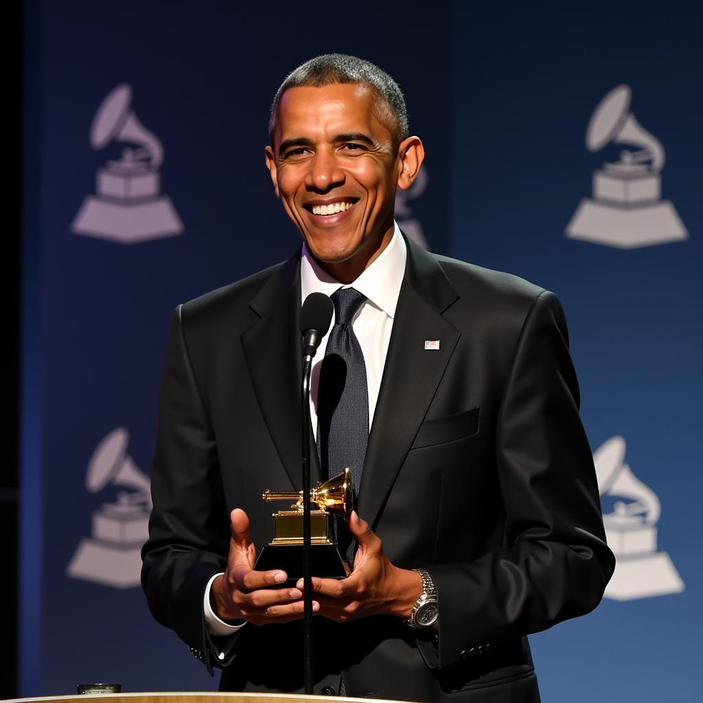 Obama nhận giải Grammy