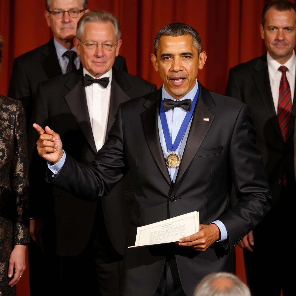 Barack Obama Nhận Giải Nobel Hòa Bình