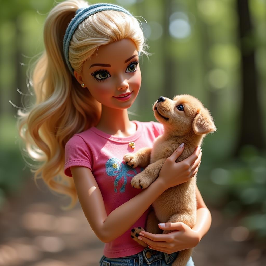 Barbie và chú chó con bị lạc