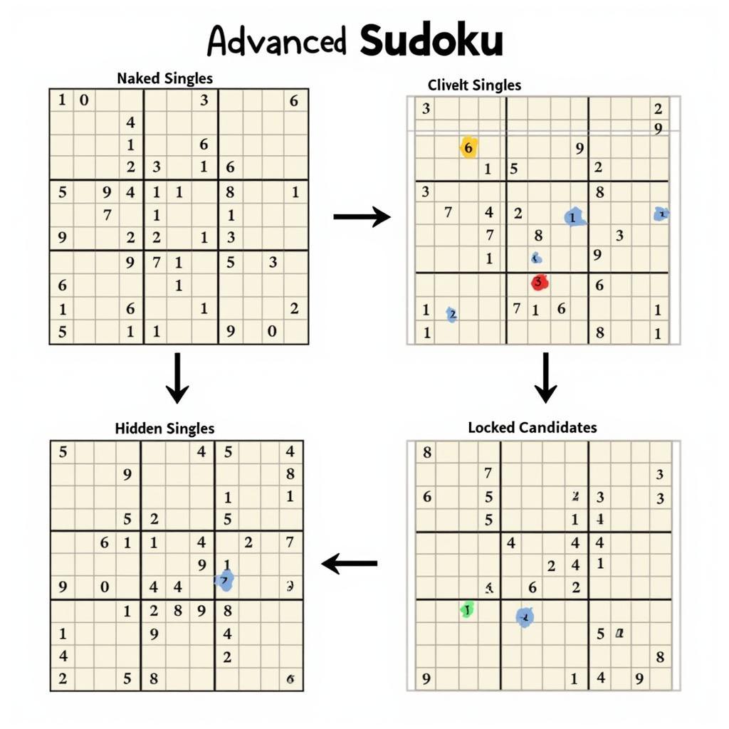 Bí quyết giải sudoku online cấp độ cao