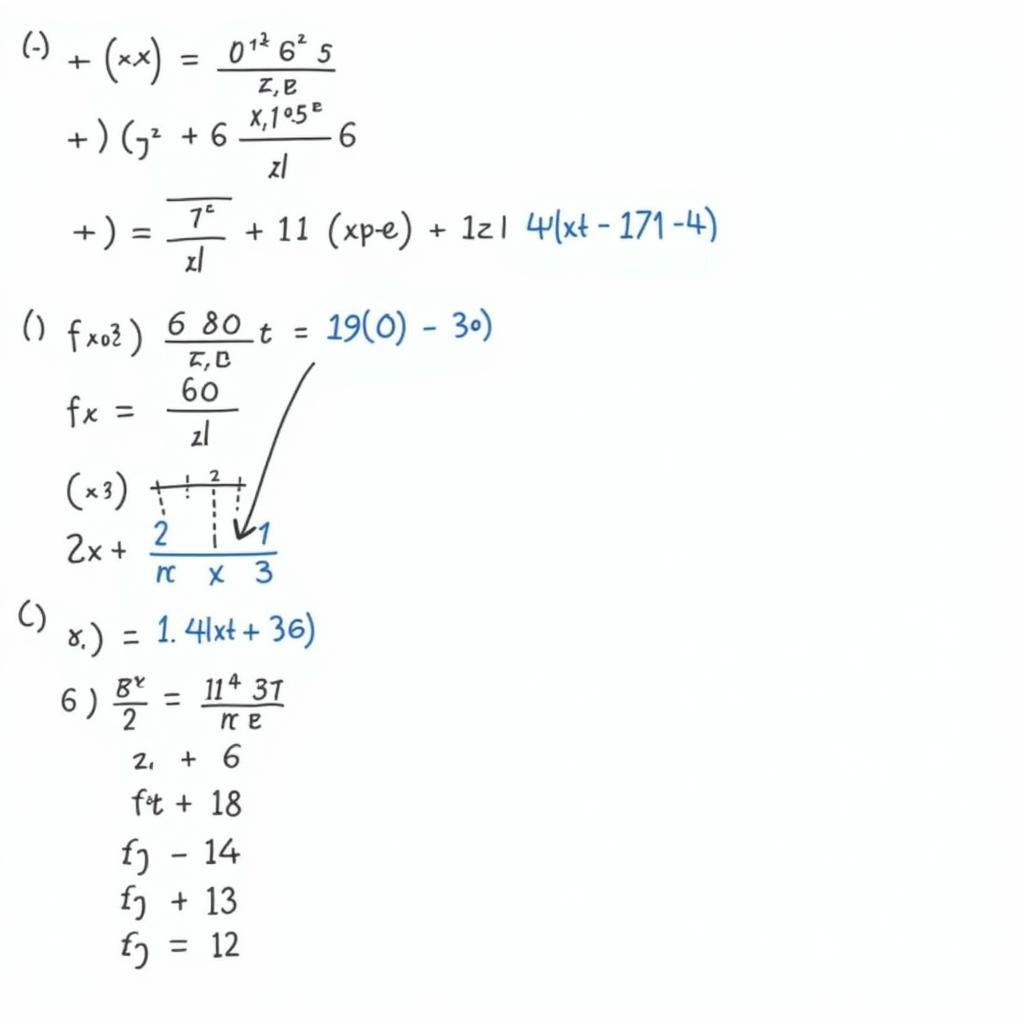 Minh họa phương pháp Gauss để tính định thức cấp 4