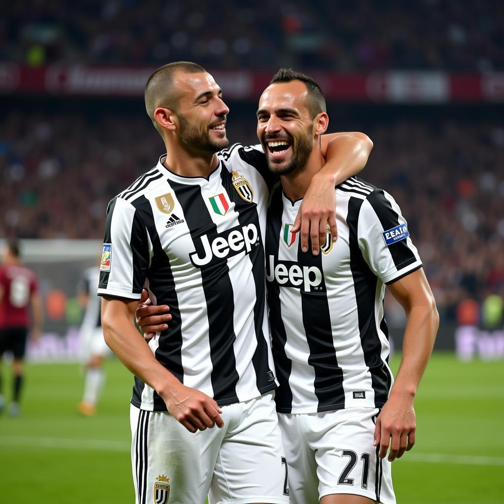 Bộ đôi trung vệ huyền thoại của Juventus: Chiellini và Bonucci