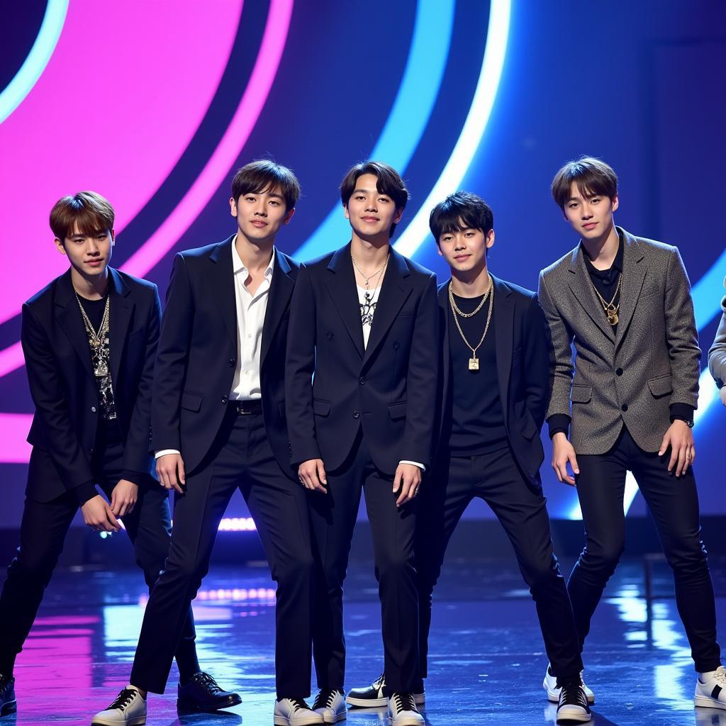 BTS biểu diễn tại MMA 2019