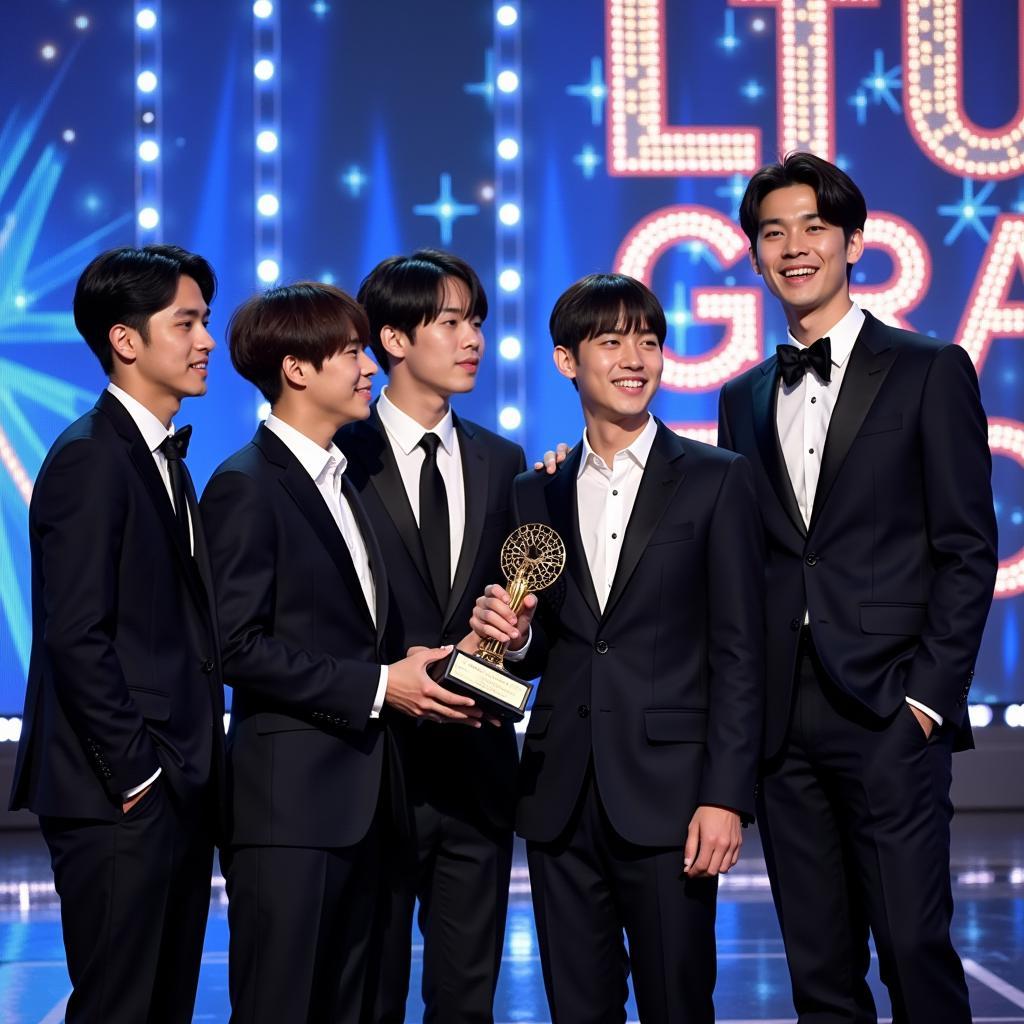 BTS nhận giải Daesang