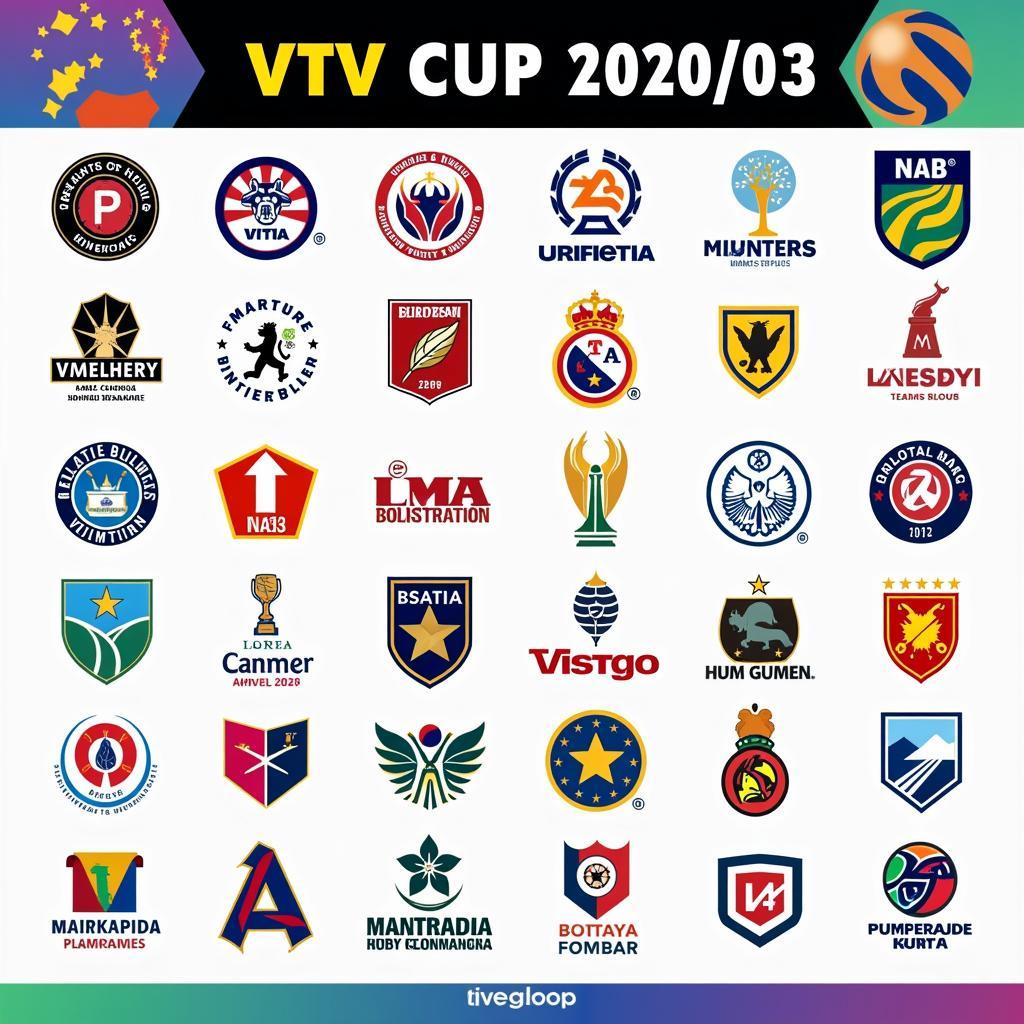 Các đội bóng chuyền tham dự VTV Cup 2023