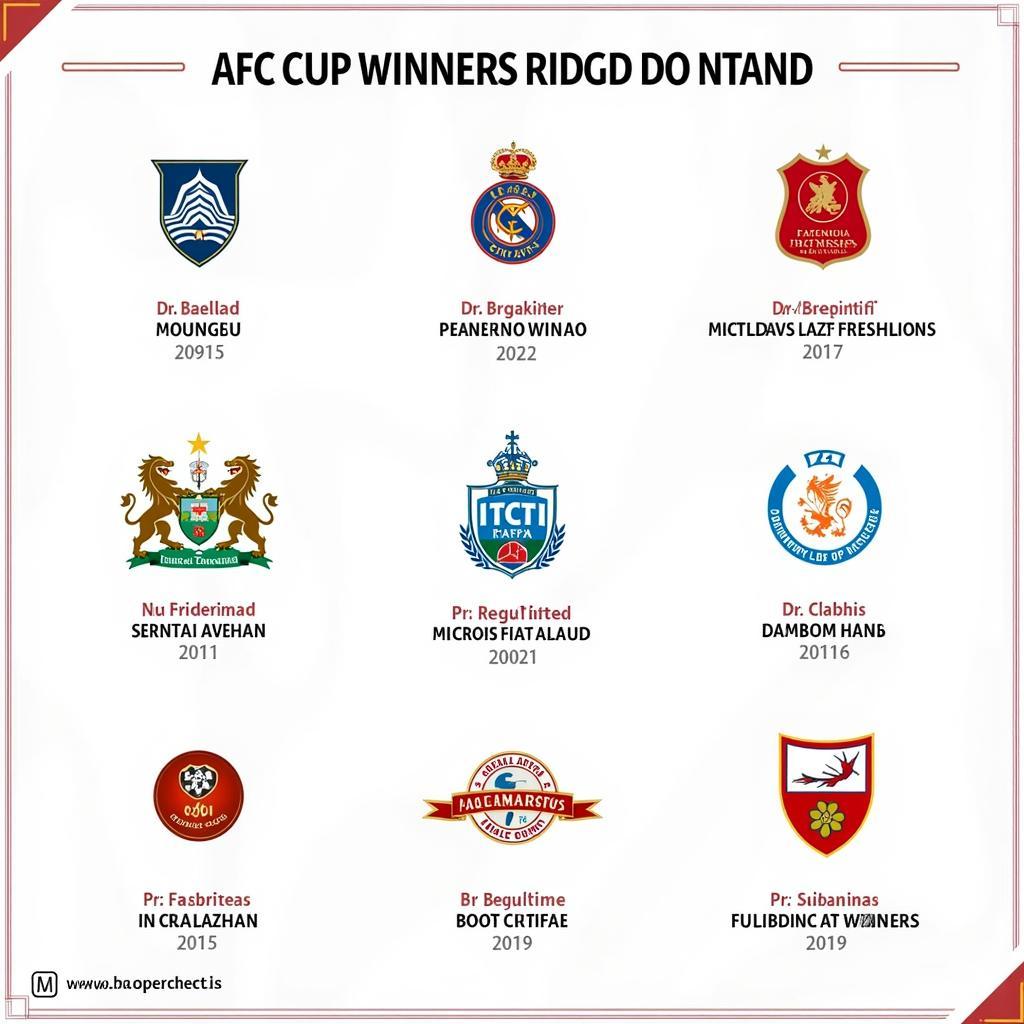 Các Đội Vô Địch AFC Cup