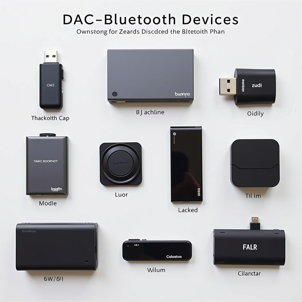 Các loại Bộ Giải Mã Dac Bluetooth