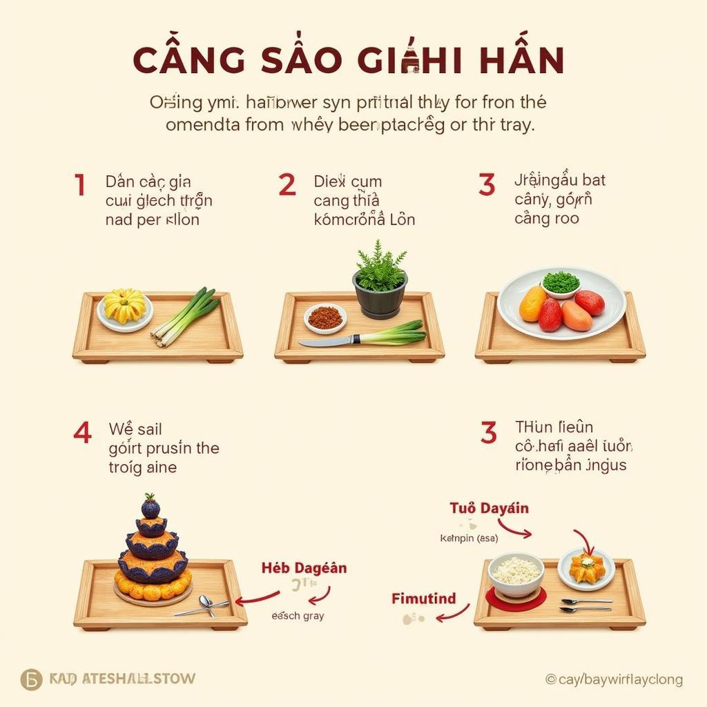 Cách Bày Trí Lễ Vật Cúng Sao Giải Hạn