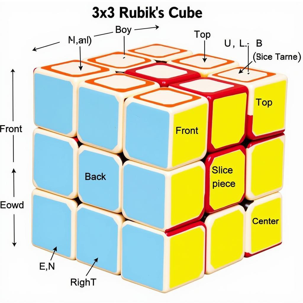 Cấu Tạo Rubik 3x3