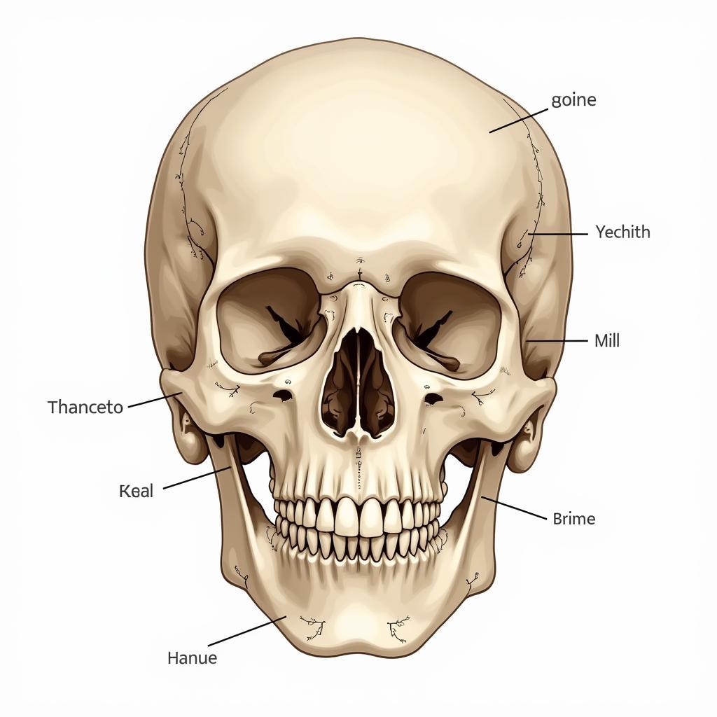 Cấu trúc xương mặt