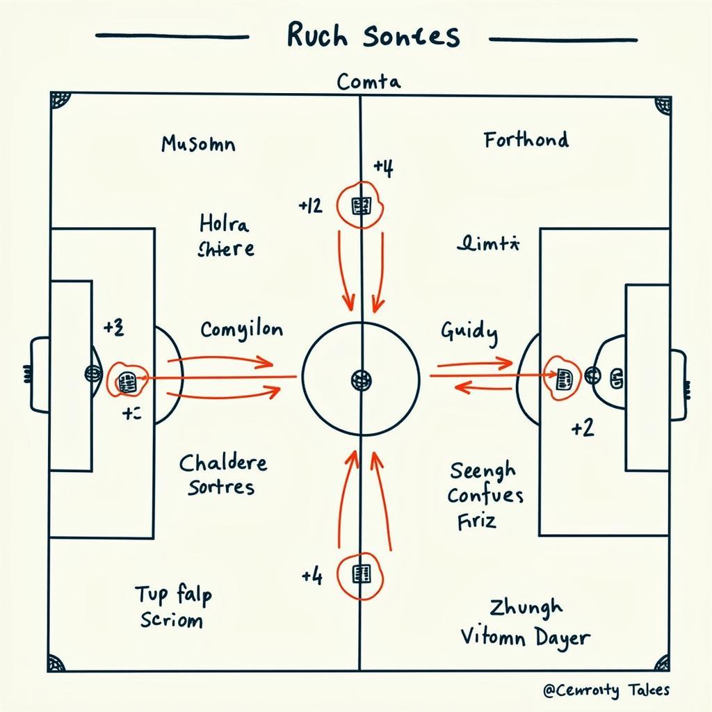 Modern football tactics