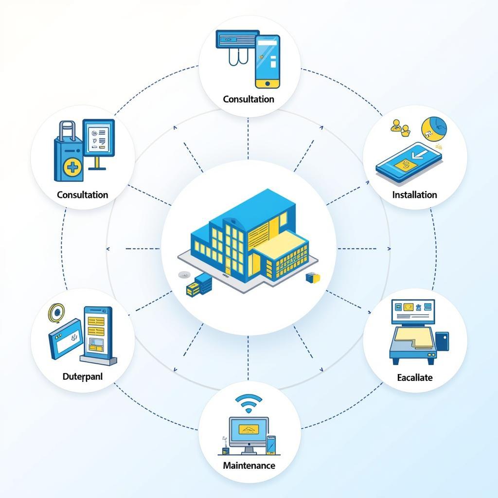 Dịch vụ của công ty giải pháp tòa nhà thông minh