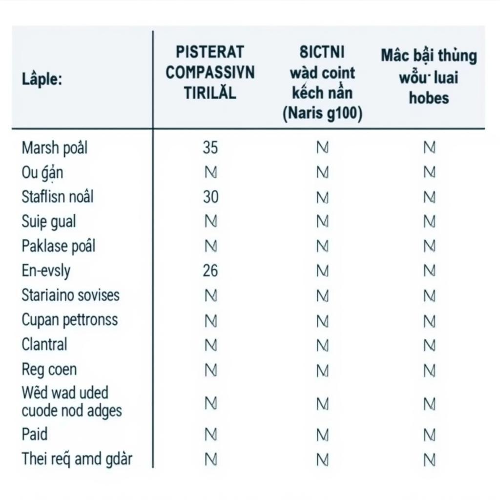 Danh mục bồi thường