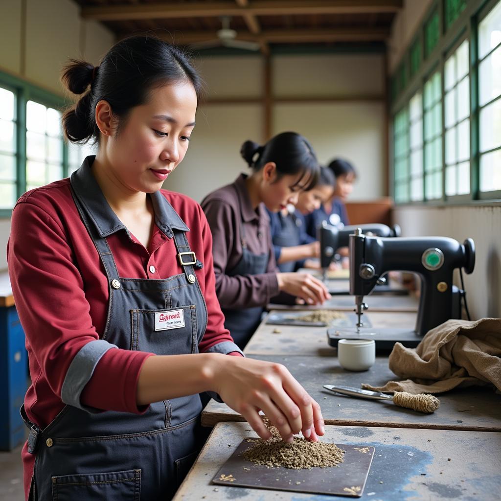 Chương trình đào tạo nghề tại Vĩnh Phúc giúp nâng cao kỹ năng cho người lao động