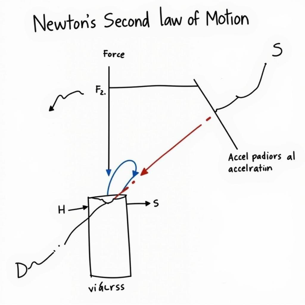 Minh họa Định Luật II Newton