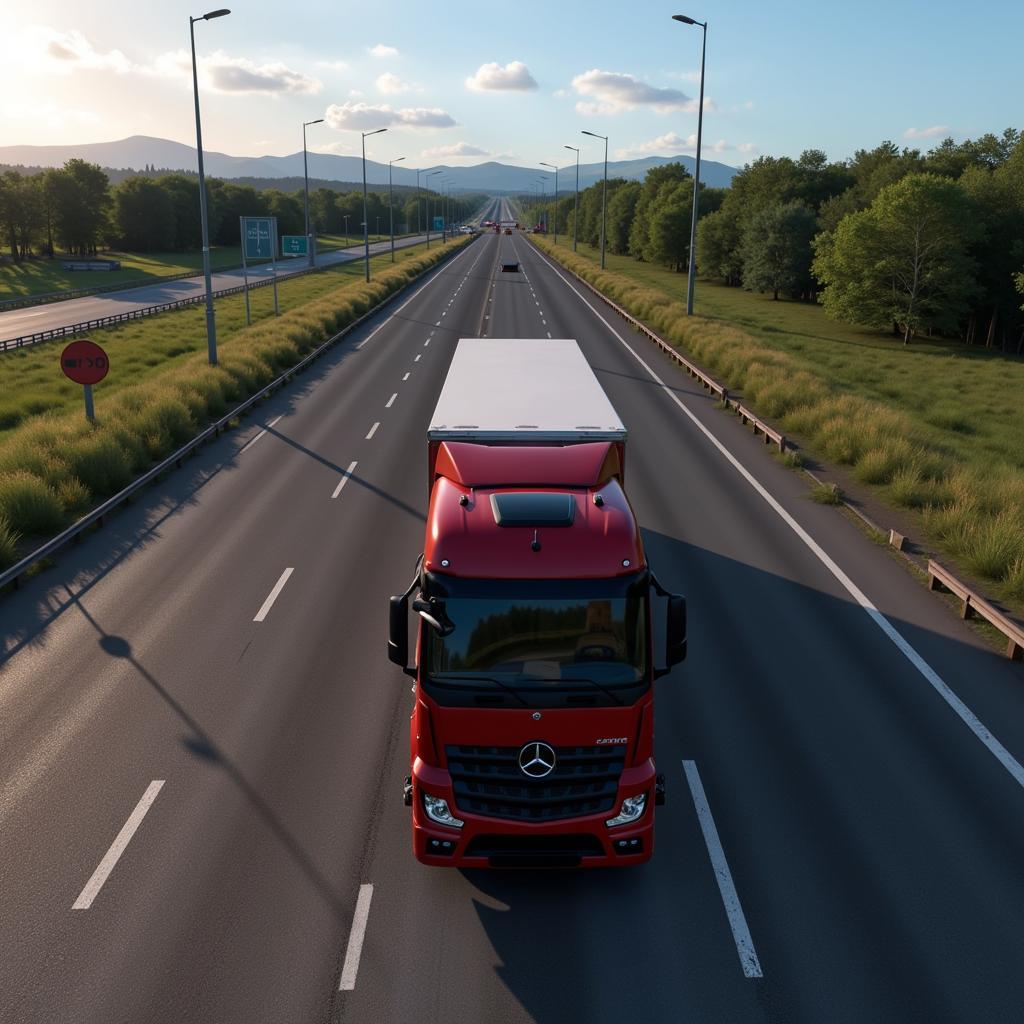 Lái xe an toàn trong ETS2 2022