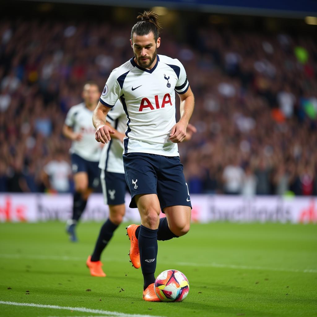 Gareth Bale trong màu áo Tottenham Hotspur