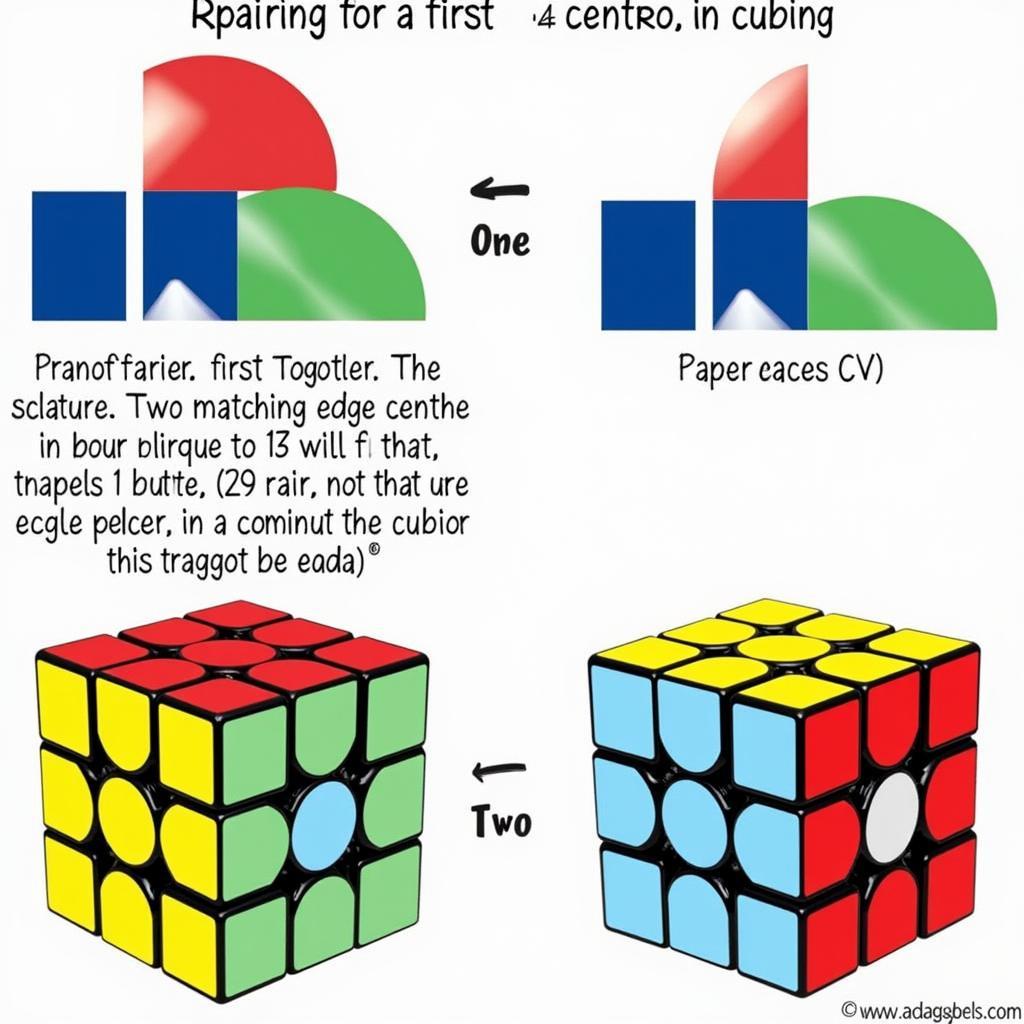 Ghép Cặp Cạnh Rubik 4x4