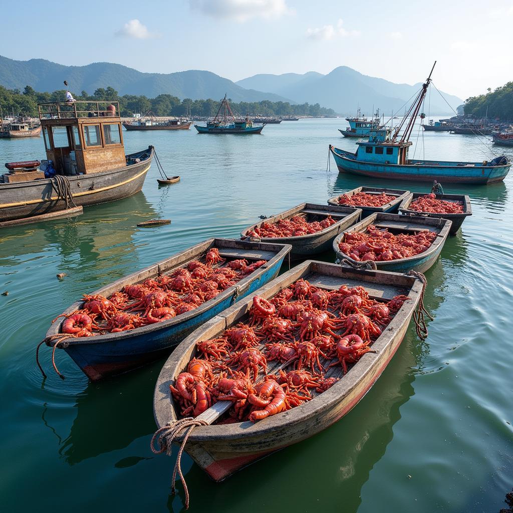 Nuôi tôm hùm bền vững tại Đà Nẵng