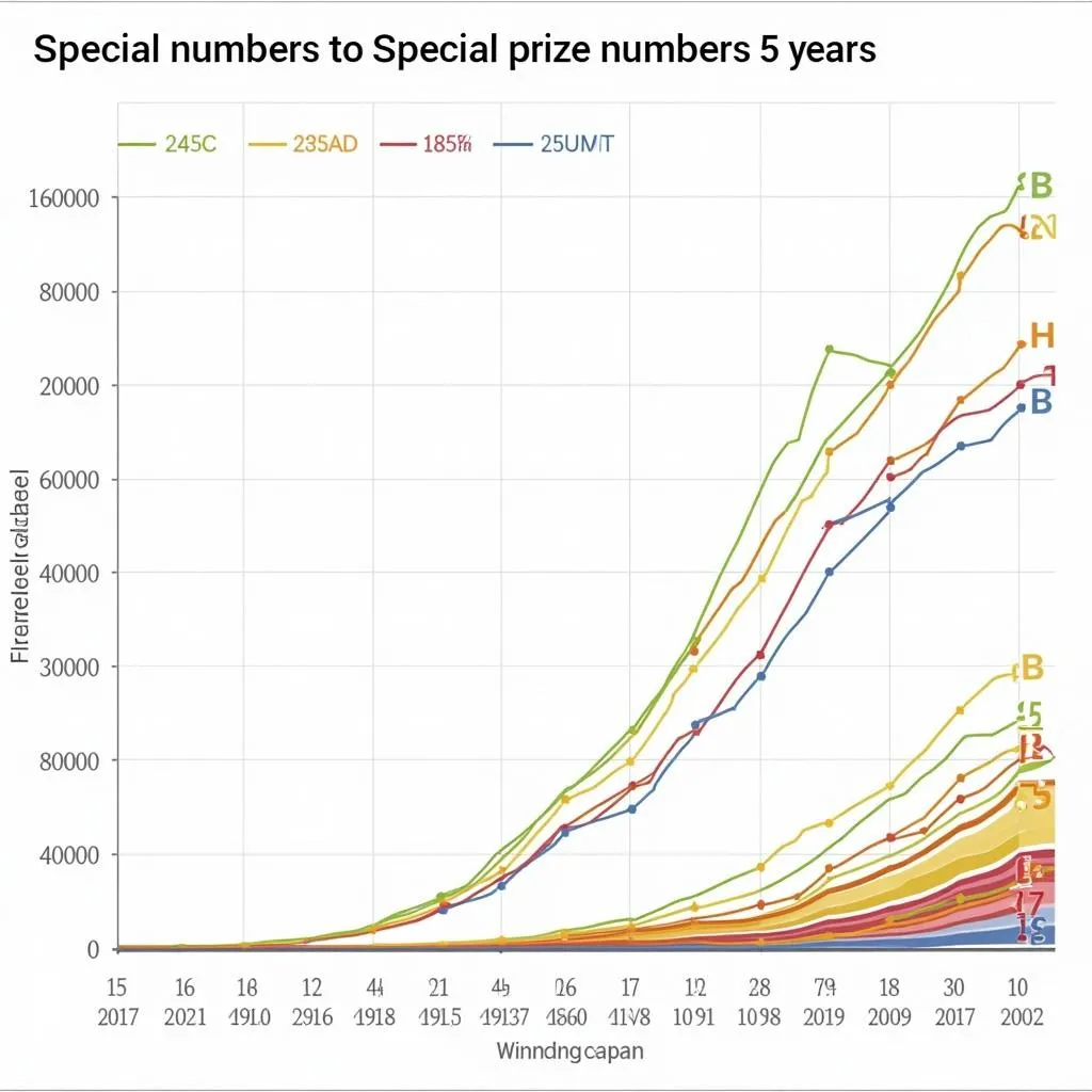Biểu đồ thống kê giải đặc biệt theo năm tháng