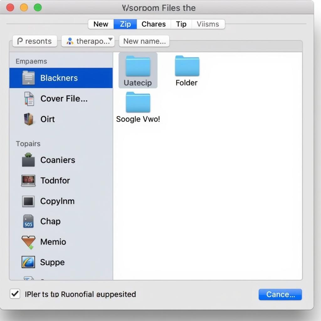 Giải nén file zip trên Macbook