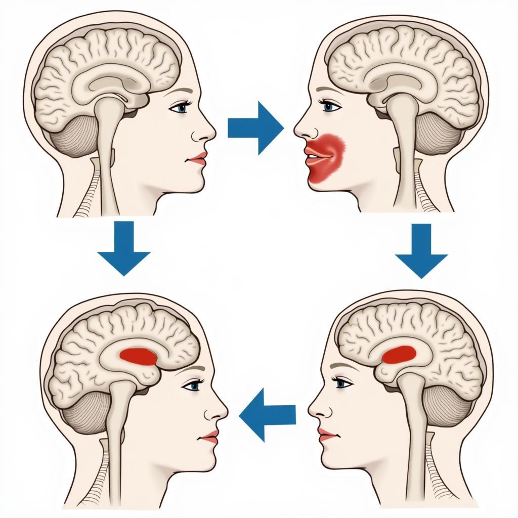 Giải phẫu chức năng não: Ảnh hưởng của tổn thương não