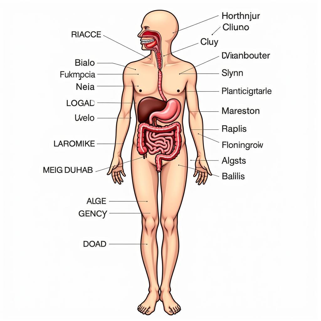 Giải phẫu hệ tiêu hóa người