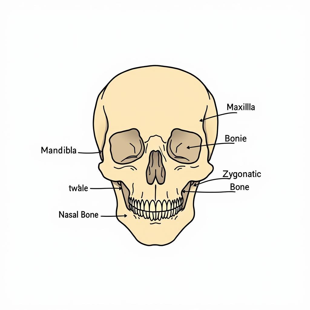 Giải phẫu xương mặt