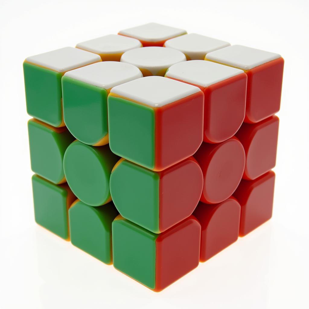 Giải Rubik 3x3 tầng 3 hoàn thành: Khối Rubik đã được giải hoàn chỉnh