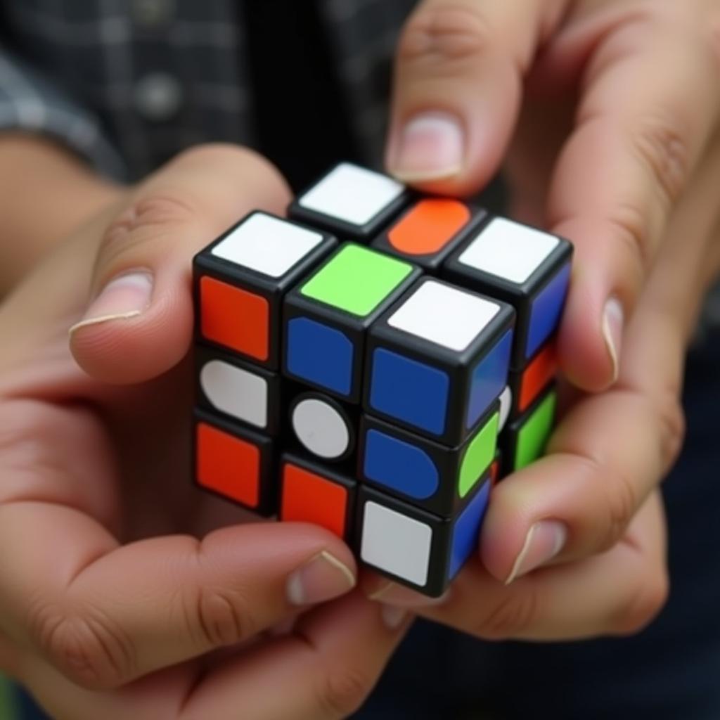 Giải Rubik 4x4 Parity