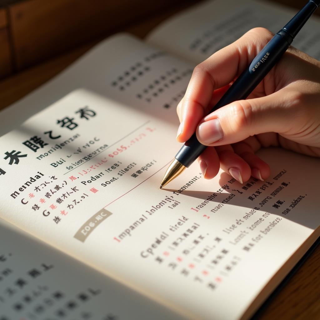 Giải thích bài giải Mondai Shin Nihongo