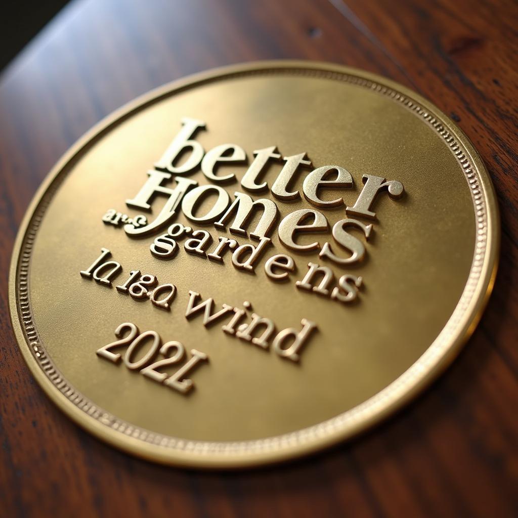 Better Homes and Gardens Award