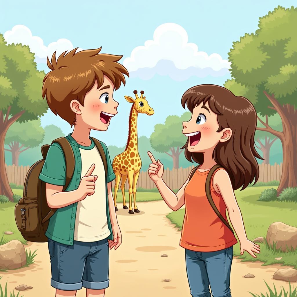 Communicating at the zoo - Giải tiếng Anh lớp 4 Unit 9 Lesson 3