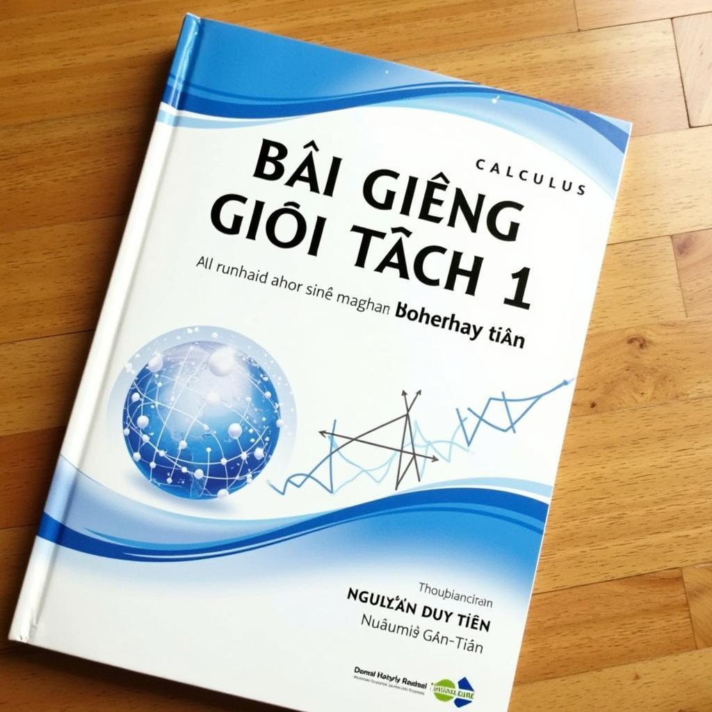 Hình ảnh bìa giáo trình Bài Giảng Giải Tích 1 Nguyễn Duy Tiến