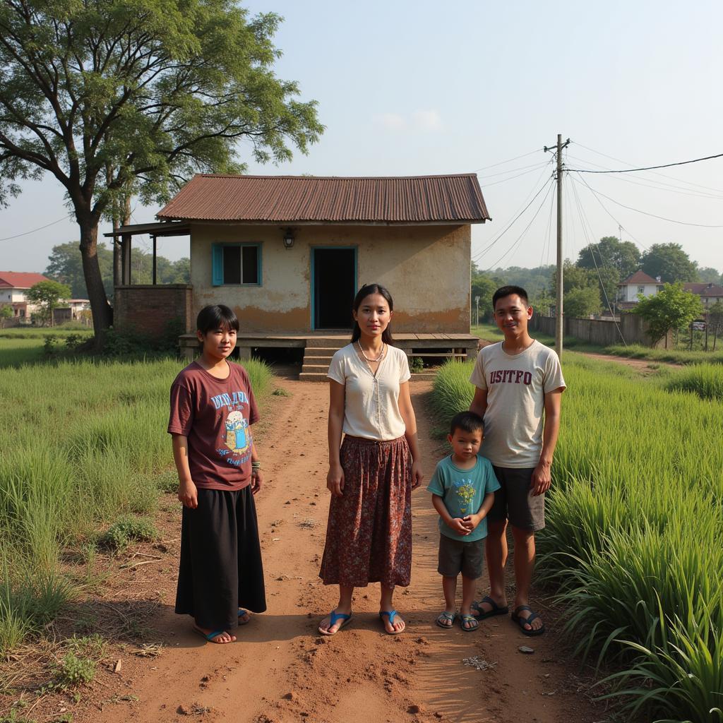 Hoàn cảnh gia đình Thùy Dương