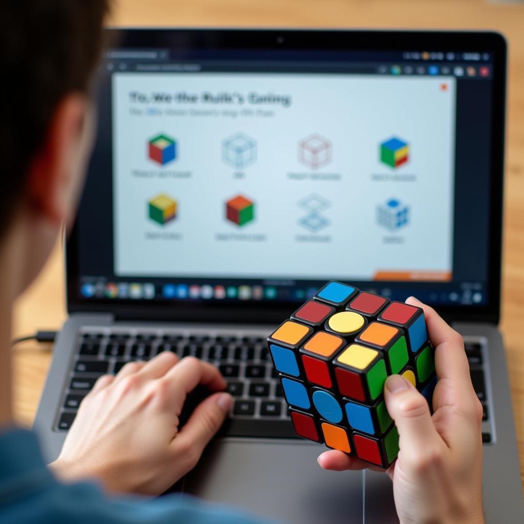 Học giải Rubik 3x3 online