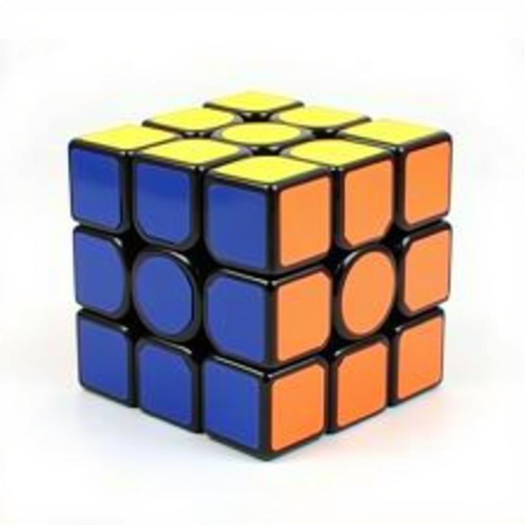 Khối rubik 3x3 đã được giải