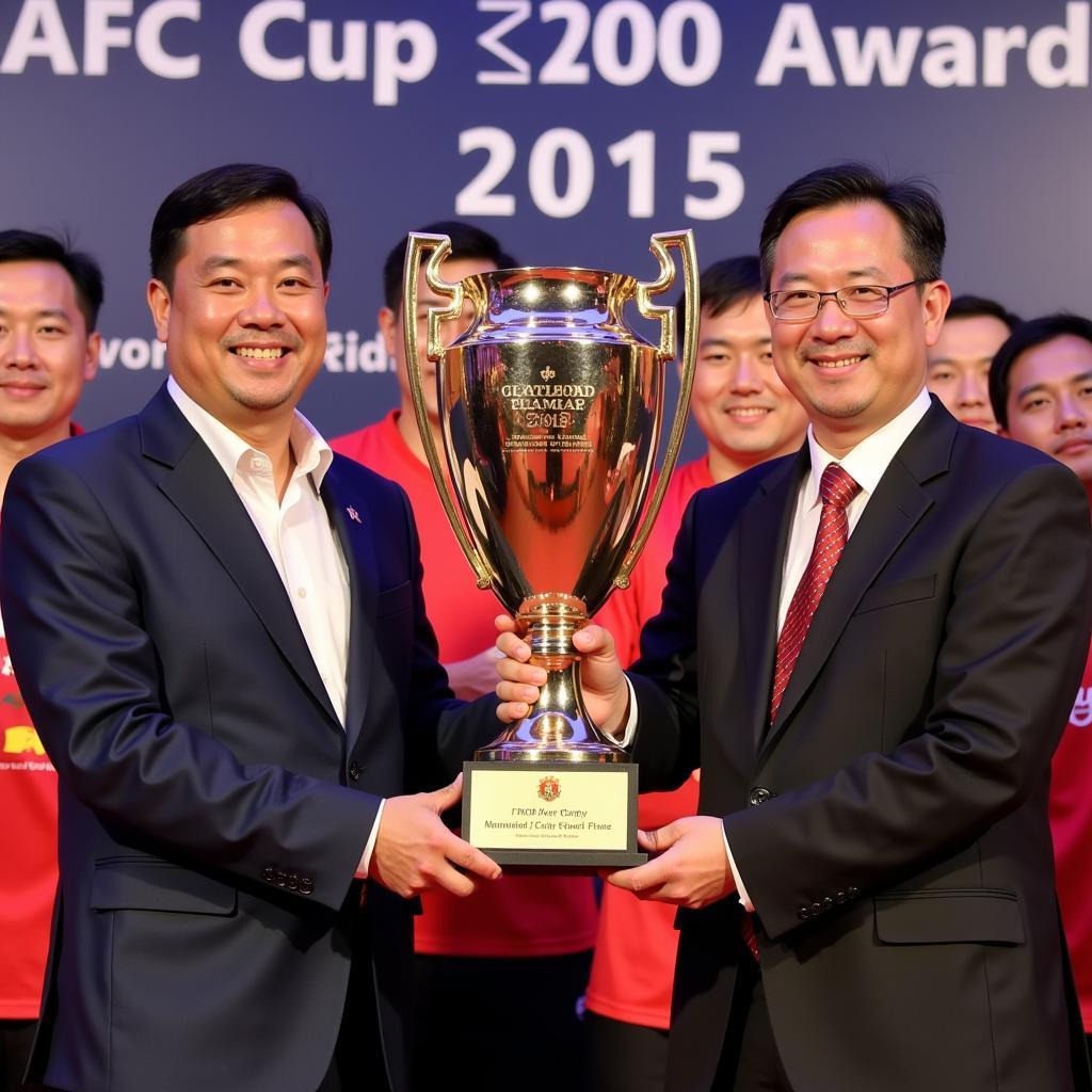 Lễ bàn giao cúp AFC Cup