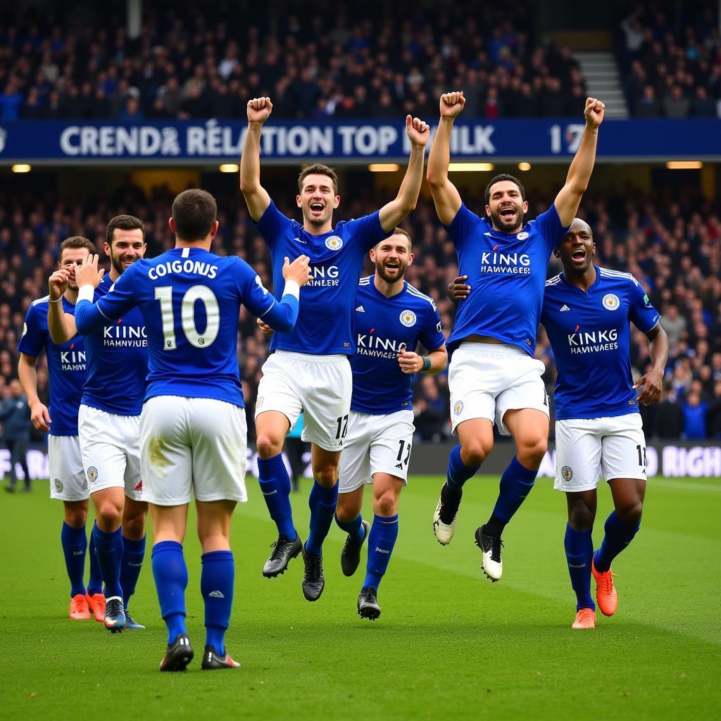 Leicester City vô địch Ngoại Hạng Anh 2016