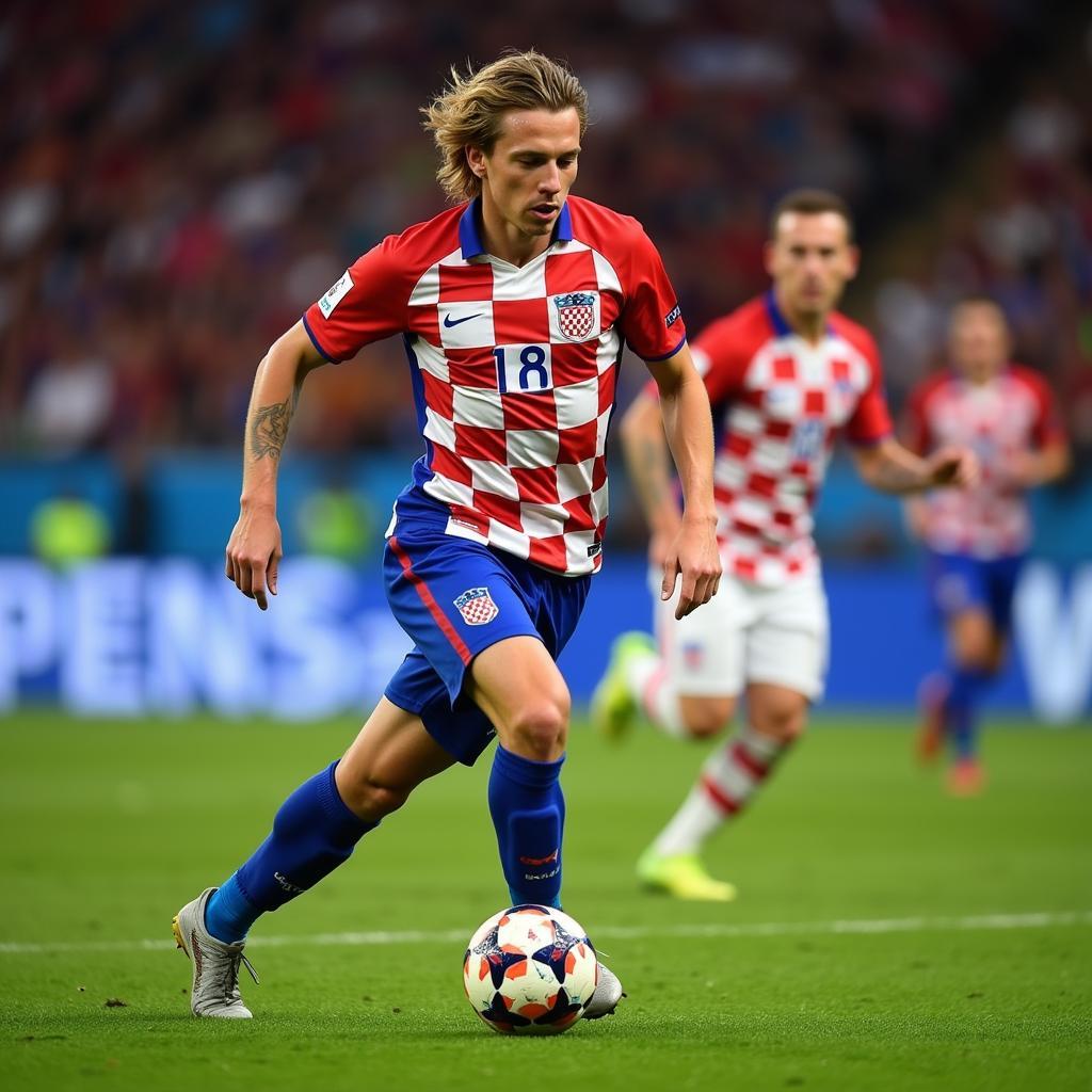 Luka Modric tỏa sáng tại World Cup 2018