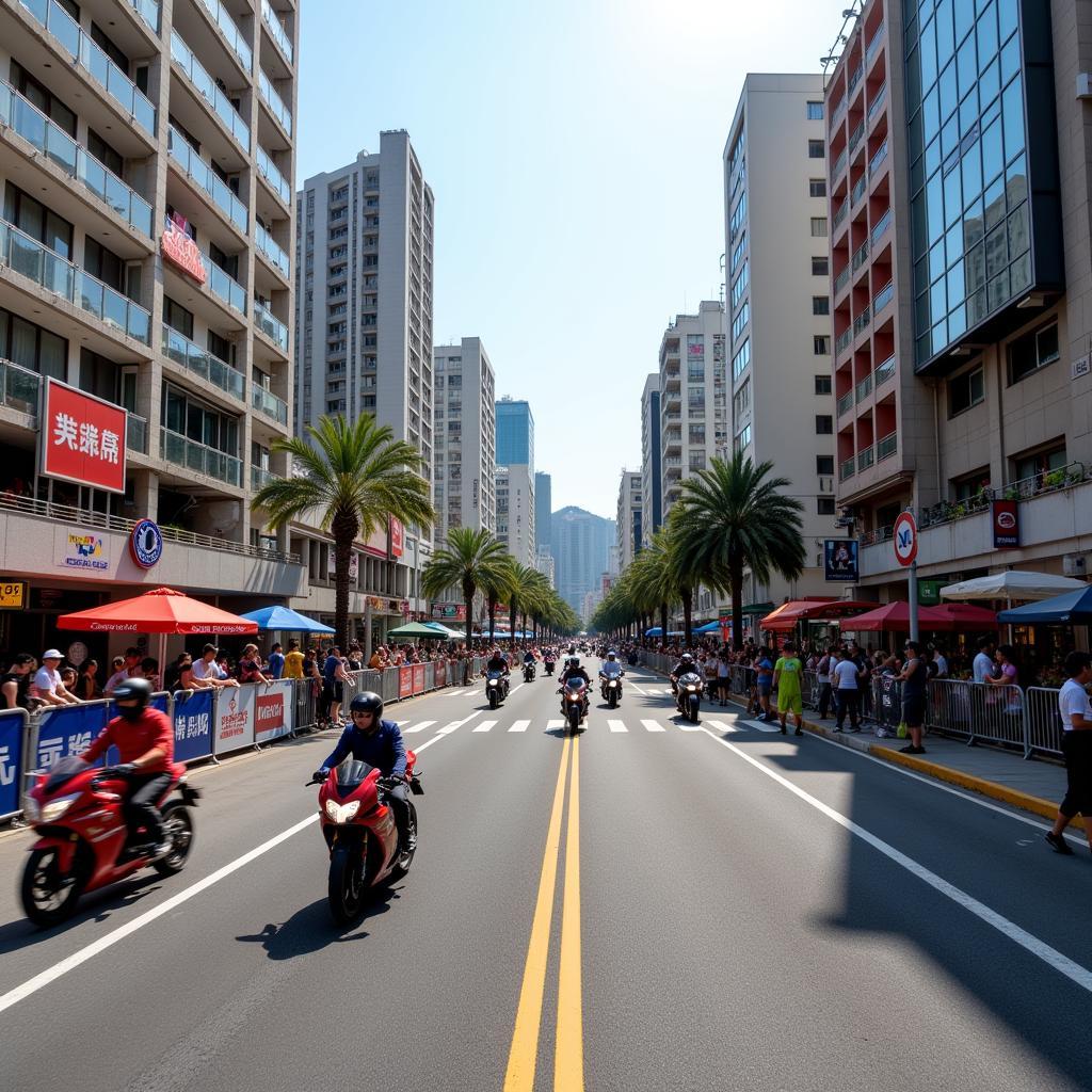 Macau Grand Prix motorcycle race